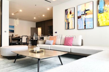 For Lease Luxurious Apartment at Pakubuwono Menteng - 3+1BR Full Modern Furnished - Near to Plaza Indonesia Mall