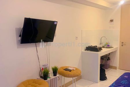 Sewa Apartemen Tokyo Riverside PIK 2 Tipe Studio Fully Furnished DT15-30