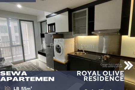 Disewakan Apartemen Royal Olive Residence 2BR Fully Furnish di Pejaten Jakarta Selatan