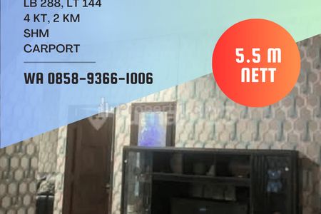 Dijual Rumah Cengkareng Jakarta Barat 2 Lantai Cakep Siap Huni