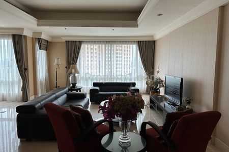 For Lease SCBD Suites Apartment Very Good Condition and Strategic Location in South Jakarta - 2+1BR Full Furnished