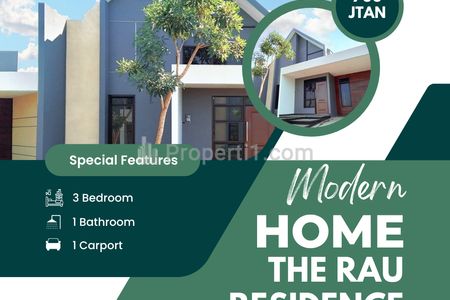 Jual Rumah Purwokerto Dekat Pusat Kota Kawasan Industri - The Rau Residence