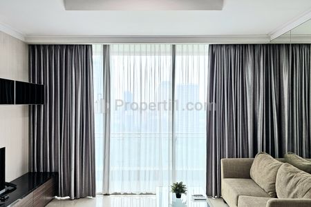 Sewa Apartemen Residence 8 Senopati Tipe 2+1 BR Full Furnish di Jakarta Selatan