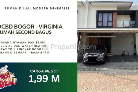 Rumah Dijual OCBD Bogor Cluster Virginia