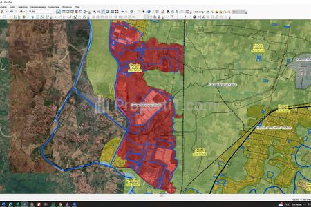 Jual Tanah SHM 60 Hektar Zona Industri di Paku Laut, Margasari, Tegal, Jawa Tengah