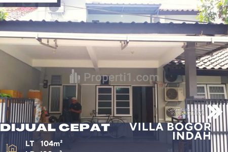 Dijual Rumah 2 Lantai Dalam Komplek Harga Terjangkau di Bogor Utara