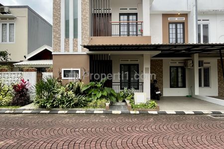 Dijual Rumah Minimalis 2 Lantai Dalam Cluster Perumahan di Jl. Palagan Km 7 Yogyakarta