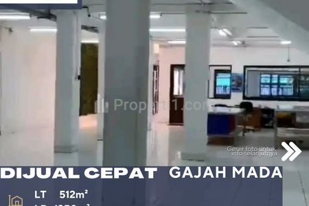 Dijual Rumah 2,5 Lantai SHM Cocok untuk Usaha atau Rumah Kost di Gajah Mada Jakarta Pusat