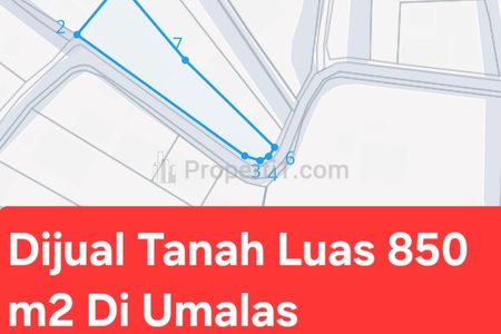 Dijual Tanah di Umalas Kerobokan Badung, Zona Pariwisata Dekat Seminyak, Batu Belig, Bali