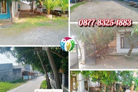 Jual Tanah 1.650 m2 + 4 Rumah di Tarumajaya Bekasi, Dekat Pasar Bojong Tarumajaya, RS Tarumajaya, Gerbang Tol Tarumajaya, SMAN 1 Tarumajaya