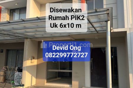 Disewakan Rumah PIK 2, Luas Tanah 60 m2 di Tangerang