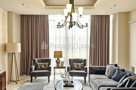 For Lease Apartment at Senopati Suites - 2 BR Full Luxurious Furnished - Strategic Location in South Jakarta