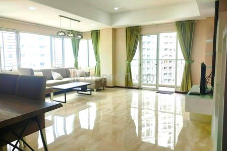 Disewakan Apartemen Royal Mediterania Garden - 3+1BR Full Furnish Luas 110m2