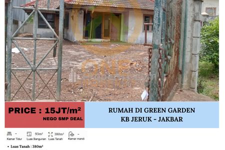 Dijual Rumah di Green Garden, Kedoya Utara, Kebon Jeruk - Jakarta Barat