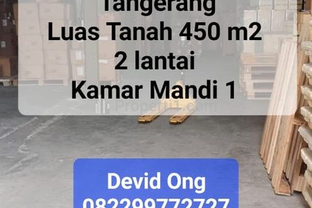 Dijual Gudang Pergudangan Bandara Benda Permai Tangerang Bantan