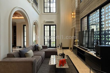 Jual Rumah di Veteran Dekat Pondok Indah Jakarta Selatan - 3+1 Furnished Sertifikat SHM