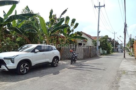 Dijual Tanah Murah Strategis Pinggir Jalan Pring Mayang Gedongkuning Bantul Yogyakarta