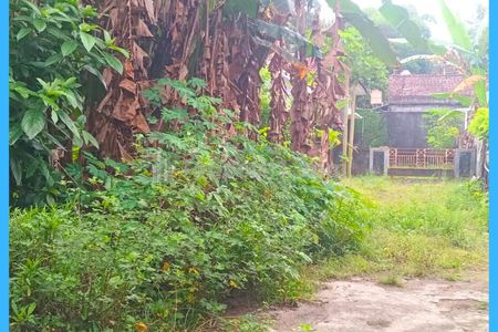 Dijual Tanah 4 Menit Dari Pemda Sleman Jogja Siap AJB Notaris