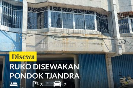Ruko Disewakan Pondok Tjandra Palem Surabaya Selatan