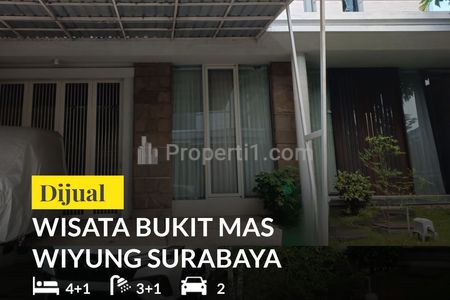 Rumah Dijual di Wisata Bukit Mas 2, Wiyung, Surabaya - Minimalis Siap Huni, Terawat Sudah Full Furnish