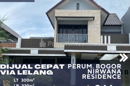 Dijual Rumah Via Lelang di Perumahan Bogor Nirwana Residence
