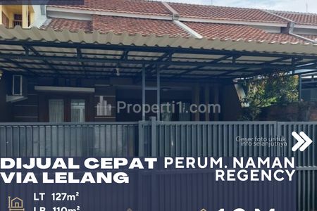 Dijual Rumah Via Lelang di Perum. Naman Regency Bintara Jaya Bekasi