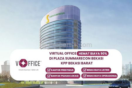 Sewa Kantor Virtual di Plaza Summarecon Bekasi KPP Bekasi Barat