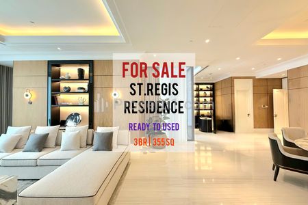 Jual Apartemen The St. Regis Jakarta Residences Tipe 3+1 BR 355sqm Furnished By Vinotte Living, Brand New, Ready To Used 