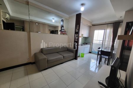 Disewakan Apartemen Mediterania Garden Residences 2 Tipe 2BR Furnish Luas 42m2