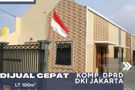 Dijual Rumah Komplek Siap Huni di Penggilingan Jakarta Timur