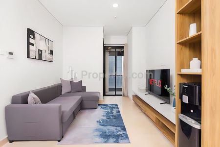 Disewakan Apartemen Sudirman Suites di Jakarta Pusat – 2+1BR Modern Fully Furnished