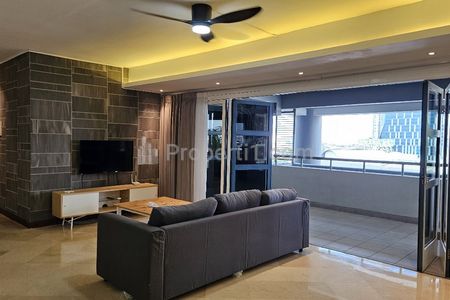 Disewakan dan Dijual BU Apartemen Grand Tropic Tomang Grogol Petamburan Jakarta Barat - 3+1 BR Unfurnished