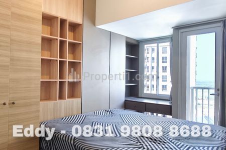 Sewa Apartemen Tokyo Riverside PIK 2 - Studio Furnished Cakep, Best View