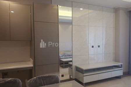 Jual Apartemen District 8 Senopati, 1BR 70m2 View Timur, Unblocking View, SHM, Furnished, Cuma 5.4M