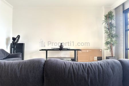 For Rent Newly Renovated Apartment at Kusuma Chandra Apartment Type 2+1BR Full Modern Furnished – Strategic Location in South Jakarta (SCBD Area)