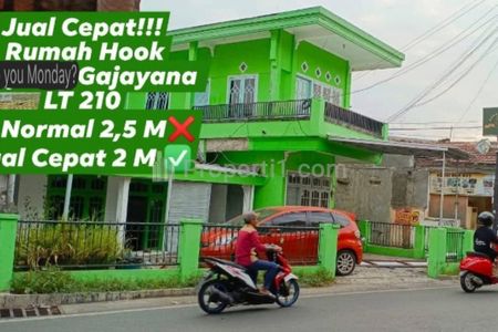 Dijual Rumah Area Gajayana Malang, Luas Tanah 210 m2 - Turun Harga
