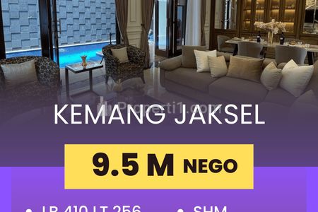 Jual Rumah di Kemang Jaksel, Cakep Mewah Furnished Siap Huni Dekat ke SCBD