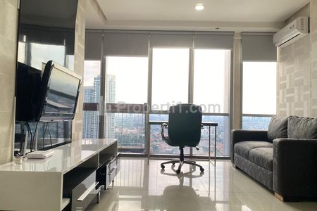 For Lease Apartment Kemang Mansion Strategic Location in South Jakarta – Type Studio Fully Furnished