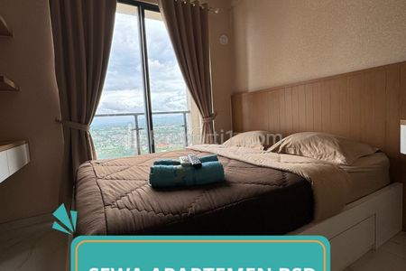 Sewa Apartemen Harian TreePark BSD - Studio Furnished