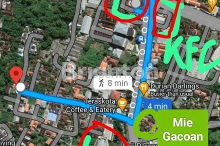 Jual Tanah di Jl. Parigata Jimbaran, Badung, Bali