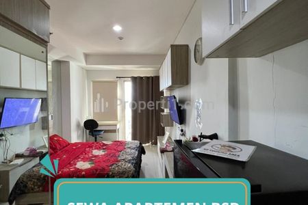 Disewakan Harian Apartemen TreePark BSD Serpong - Studio Furnished