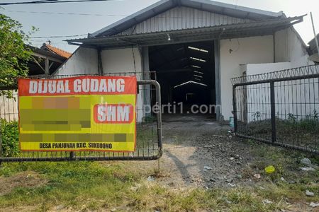 Jual Gudang Kosong Luas Murah di Babatan Sidoarjo SHM