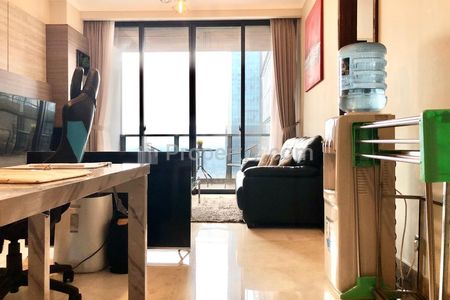 For Lease Luxurious Apartment at District 8 Strategic Location in South Jakarta – 1BR Full Modern Furnished
