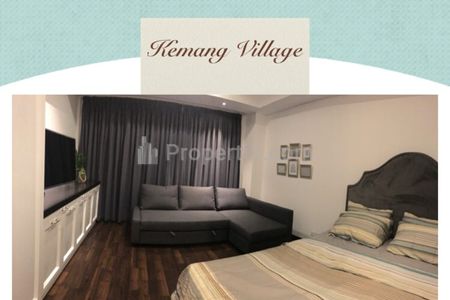 Disewakan Apartemen Kemang Village Tipe Studio Full Furnished
