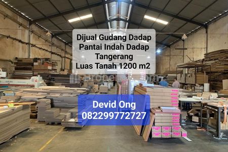 Dijual Gudang Dadap di Pantai Indah Dadap, Tangerang