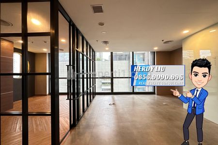 Disewakan Office Space District 8 SCBD, Luas 143 sqm, Semi Furnished, Ready to Move in