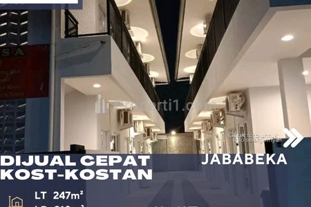 Dijual Rumah Kost 16 Kamar Full Isi di Kawasan Jababeka Bekasi
