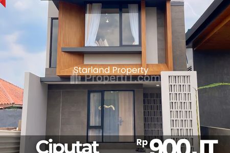 Dijual Murah Rumah 2 Lantai Tropical Modern Ciputat Tangerang Selatan – Start 900 Jutaan, Bonus Melimpah