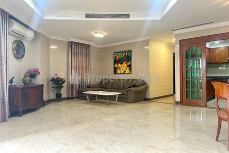 Sewa Apartemen Kusuma Candra SCBD 3BR Full Furnished Siap Huni - Jakarta Selatan