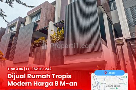 Dijual Rumah Townhouse di Cilandak Jakarta Selatan - Lingkungan Nyaman